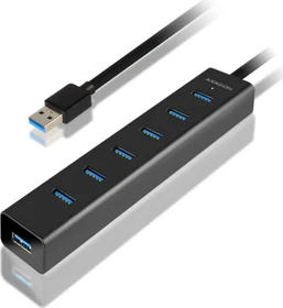 Axagon USB-Hub, 7x USB-A 3.0, USB-A 3.0 [Stecker]