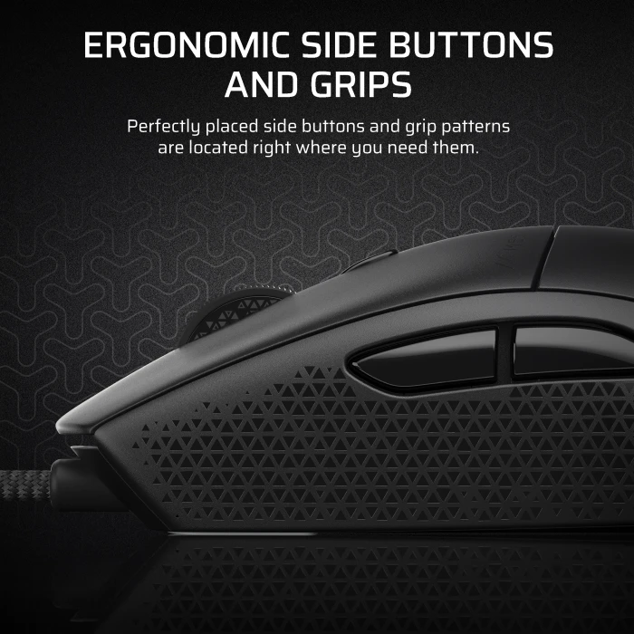 Corsair M55 Lightweight Gaming Mouse, schwarz, USB