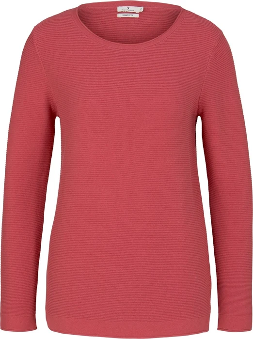 Tom Tailor Rundhalsausschnitt Strickpullover cozy pink (Damen)