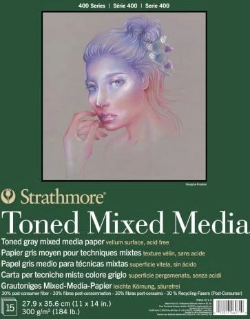 Strathmore 400 Series Toned Mixed Media Zeichenblock