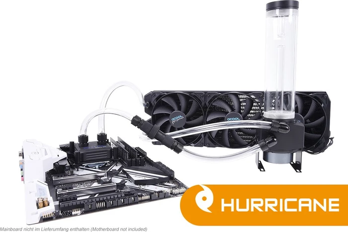 Alphacool Eissturm Hurricane Copper 45 3x140mm Komplettset