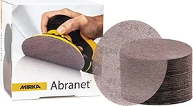 Mirka Abranet Grip Gewebeschleifblatt K500, 125mm, 50 Stück