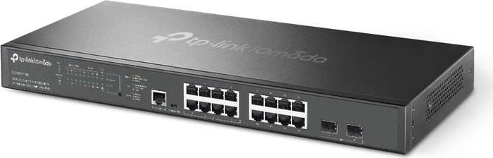 TP-Link SG3218XP-M2 Rackmount 2.5G Managed Switch, 16x RJ-45, 2x SFP+, 240W PoE+