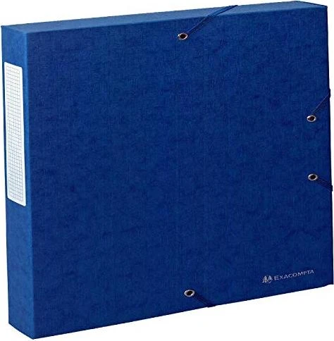 Exacompta Scotten Archivbox 40mm, A4, blau
