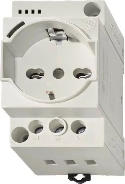 Finder Typ 7U.00 - Schaltschrank-Steckdose - Schuko + italienischer Stecker - Typ F und L 10/16 A