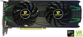 Manli GeForce GTX 1080 Twin Cooler, 8GB GDDR5X, DVI, HDMI, 3x DP