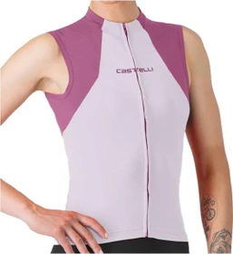 Castelli Sole Sleeveless Trikot ärmellos purple mist/deep purple (Damen)