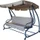 Degamo Miami XL Hollywoodschaukel 4-Sitzer grau/creme (85741)