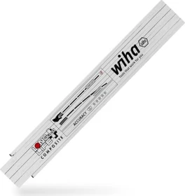 Wiha Longlife Plus Composite Gliedermaßstab 2m rot/schwarz