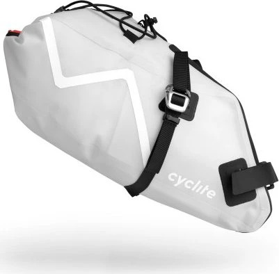 Cyclite Saddle Bag Small 02 Satteltasche light grey
