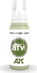AK-Interactive 3rd Gen Acrylic Colors Air Series apc interior light green fs24533, 17ml