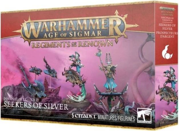 Games Workshop Warhammer Age of Sigmar - Disciples of Tzeentch - Regiments of Renown: Seekers of Silver