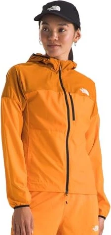 The North Face Higher Run Wind Laufjacke apricot glaze/iron citrus (Damen)