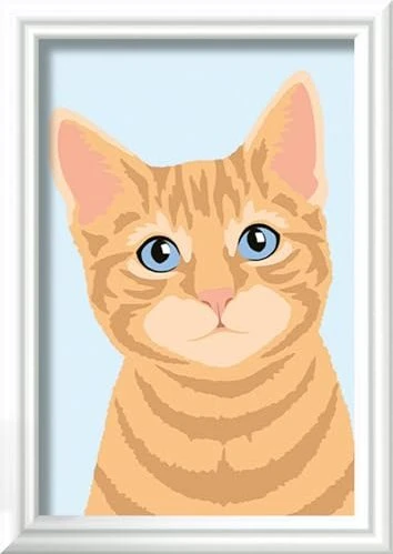 Ravensburger Malen nach Zahlen Niedliche Katze