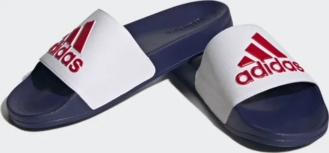 adidas Shower Adilette cloud white/better scarlet/victory blue