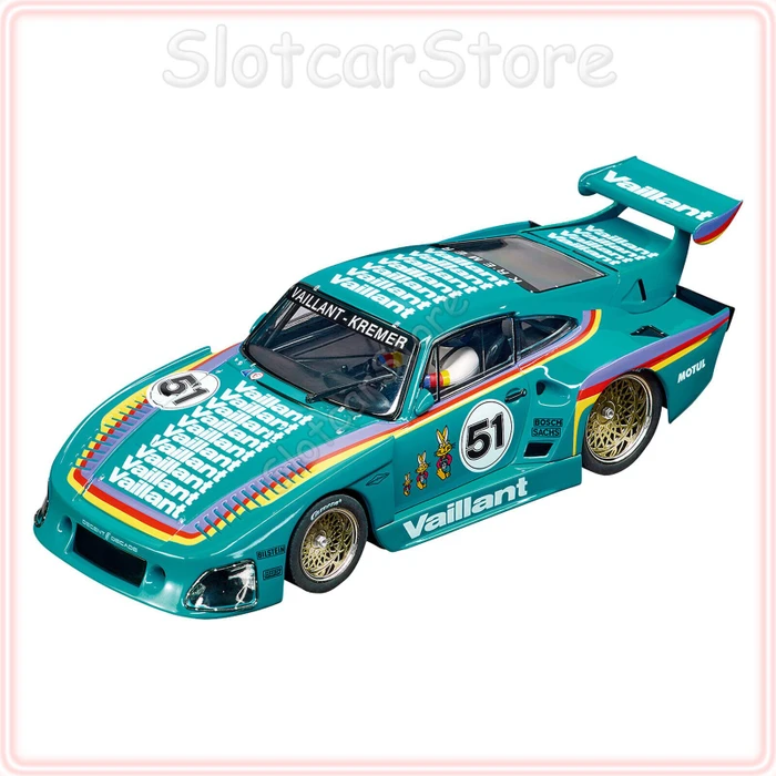 Carrera Evolution Porsche Kremer 935 K3 Vaillant No.51