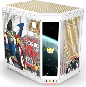 Hyte Y70 Touch Infinite Gundam Wing, weiß/bunt, Display der 3. Generation, Glasfenster