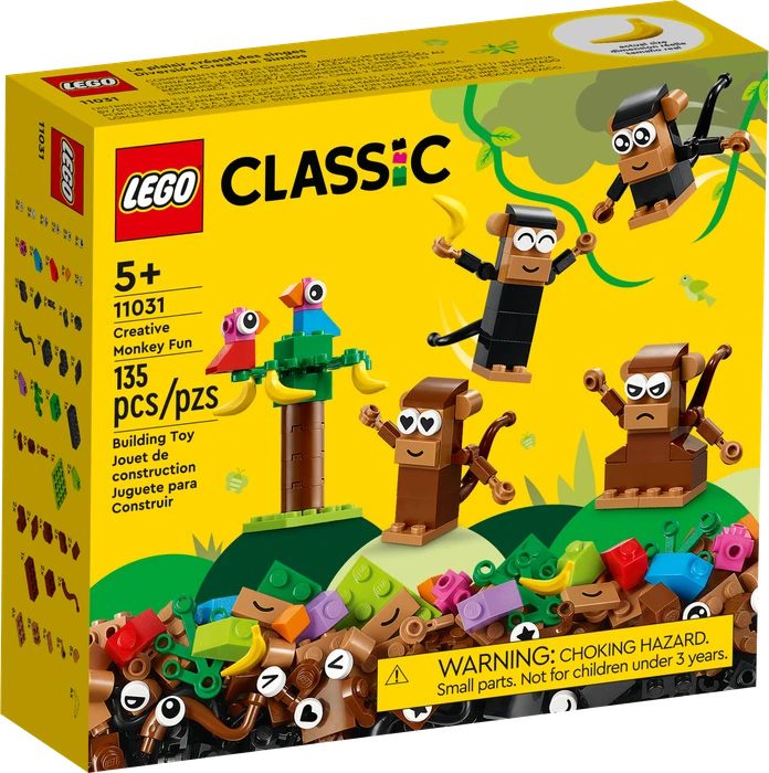 LEGO Classic - Affen Kreativ-Bauset