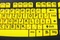 Geemarc Großschrifttastatur V3 gelb, USB, DE Vorschaubild