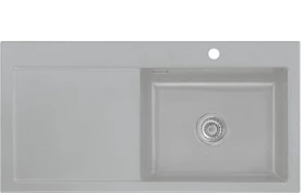 systemceram Mera 100 SL Einbau Becken rechts titan