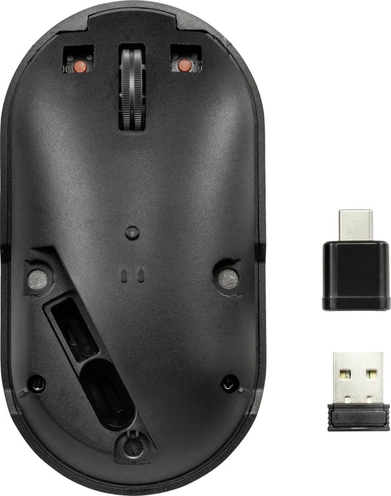 Renkforce RF-WM-200 Wireless Mouse schwarz, USB/Bluetooth
