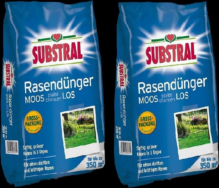 Evergreen Garden Care Substral Rasendünger Unkraut & Moos bleibt chancenLOS, 7.2kg