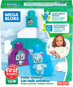 Mattel Mega Bloks Fisher-Price First Builders Polar Freunde