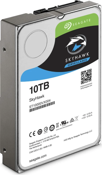 Seagate SkyHawk 10TB, 24/7, 512e / 3.5" / SATA 6Gb/s