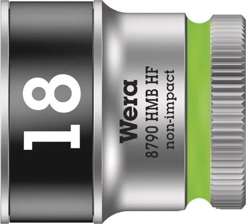 Wera 8790 HMB HF Zyklop Außensechskant Steckschlüssel 3/8", 18x29mm