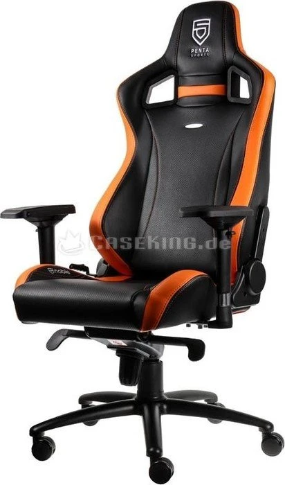 noblechairs Epic Penta Sports Edition Gamingstuhl, schwarz/orange
