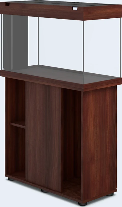 Juwel Rio 125 LED Aquarium-Set mit Unterschrank, dunkles Holz/dunkles Holz, 125l