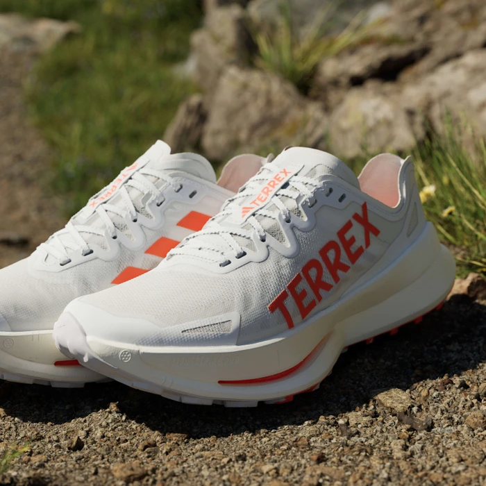 adidas Terrex Agravic Speed Ultra cloud white/impact orange/dash grey (Herren)