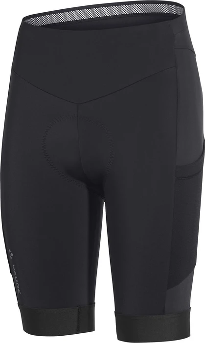 Vaude Kuro Tights II Fahrradhose kurz schwarz (Damen)