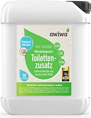 awiwa wc mobil 2.5l Toilettenzusatz Sanitärflüssigkeit