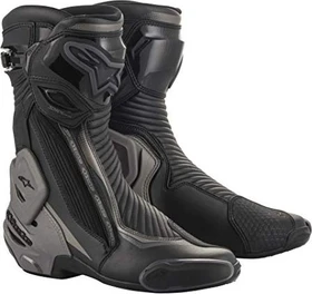 Alpinestars SMX Plus V2 Motorradstiefel schwarz/grau