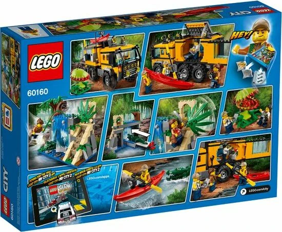 LEGO City Dschungelforscher - Mobiles Dschungel-Labor
