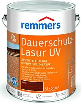 Remmers UV Dauerschutz-Lasur teak, 5l