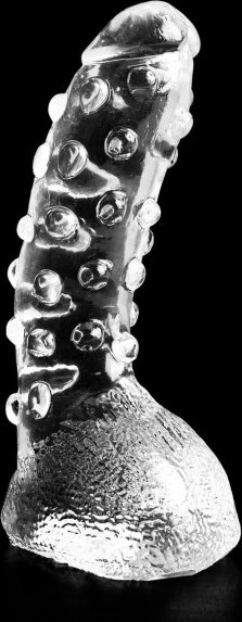 Dark Crystal Clear Large Dildo