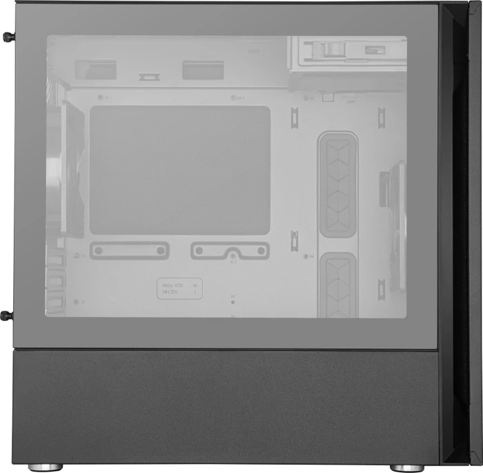 Cooler Master Silencio S400, Glasfenster, schallgedämmt