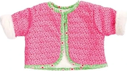 Heless Kuschelige Wendejacke Blumi 28-35cm