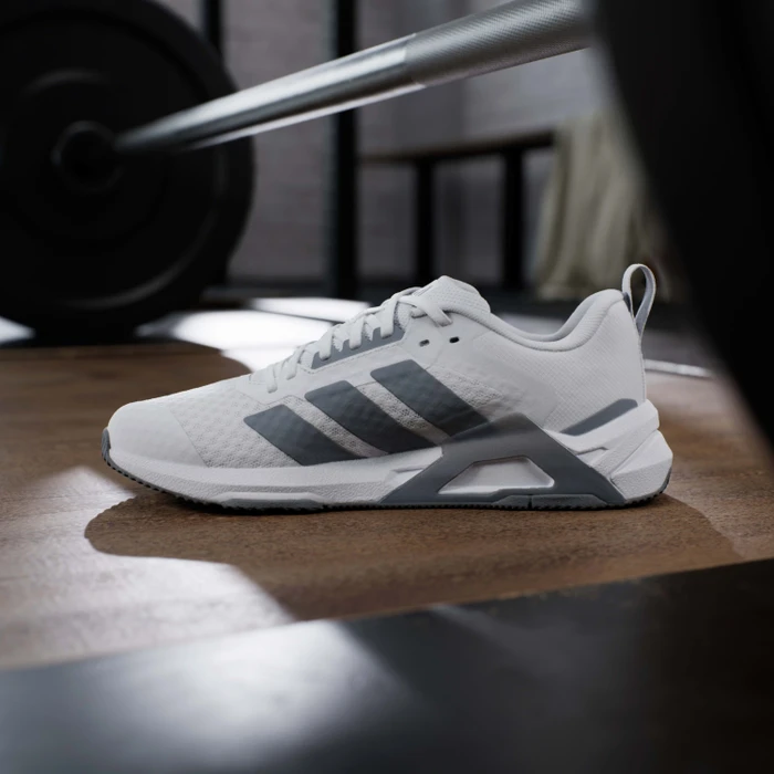 adidas Dropset Control cloud white/grey/lucid red (Damen)