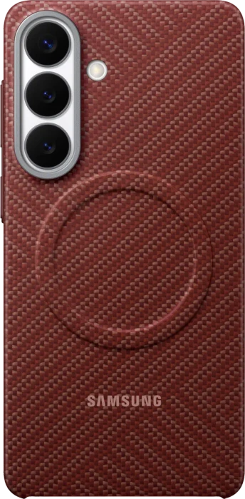Samsung Carbon Magnet Case für Samsung Galaxy S26+ rot