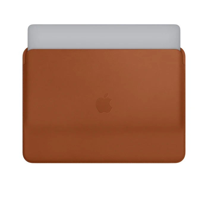 Apple MacBook Air / MacBook Pro 13.3" Lederhülle, Saddle Brown
