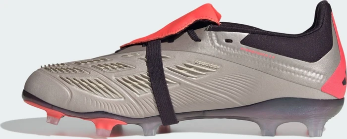 adidas Predator Elite Fold-Over Tongue FG platinum metallic/aurora black/carbon (Junior)