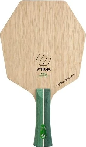 Stiga Aura Hybrid Carbon Cybershape Master Holz