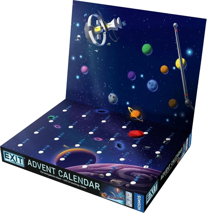 Kosmos Exit - Das Spiel Adventskalender: Das intergalaktische Rennen 2025