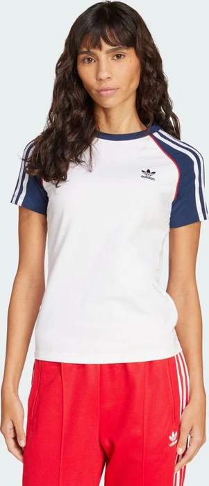 adidas Beckenbauer Trainingshose lang better scarlet/white (Damen)