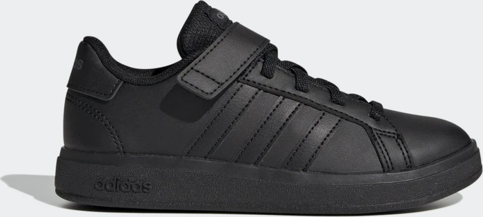 adidas Grand Court Court Elastic Lace and Top Strap (Junior)