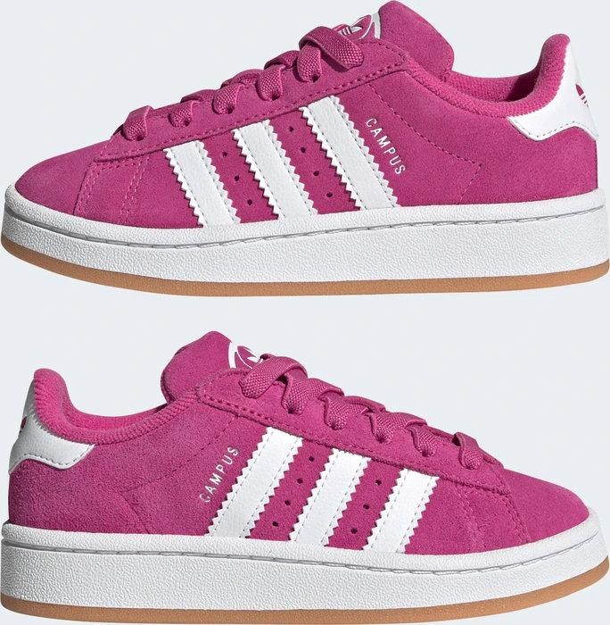adidas Campus 00s Elastic Lace semi lucid fuchsia/cloud white (Junior)