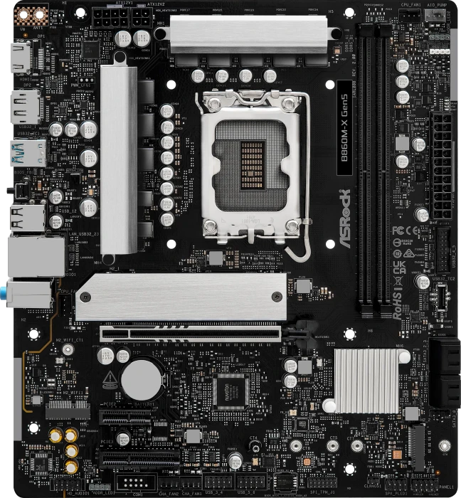 ASRock B860M-X Gen5 (Intel 1851)